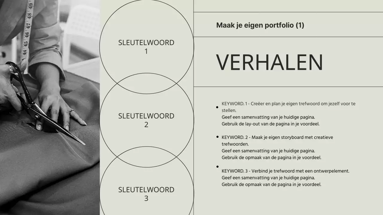 Werkgelegenheidsstrategie mentorschap beige en grijze modebedrijven speciaal lesthema (presentatie)