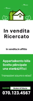 Agente immobiliare verde cercasi