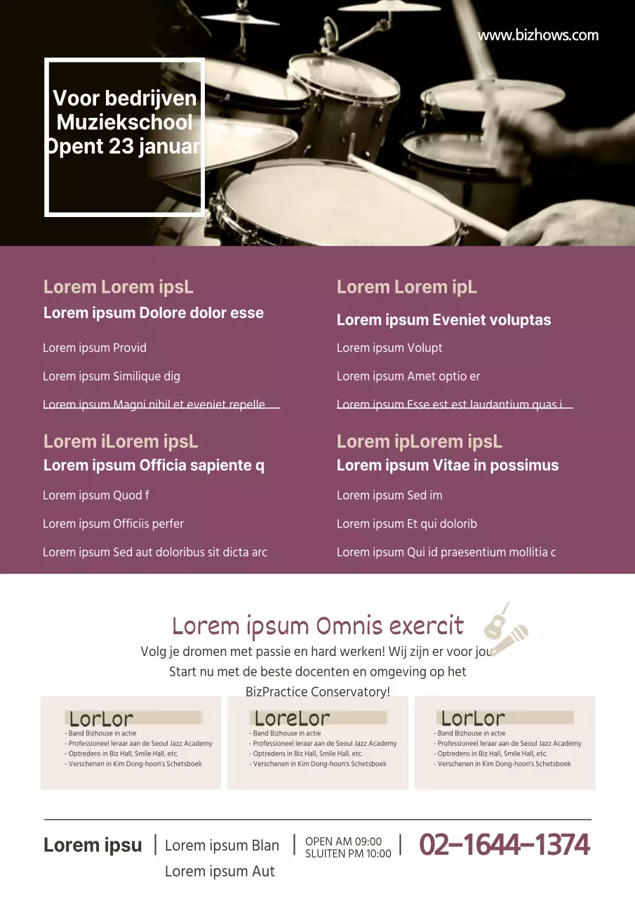 BizPractical Muziekacademie