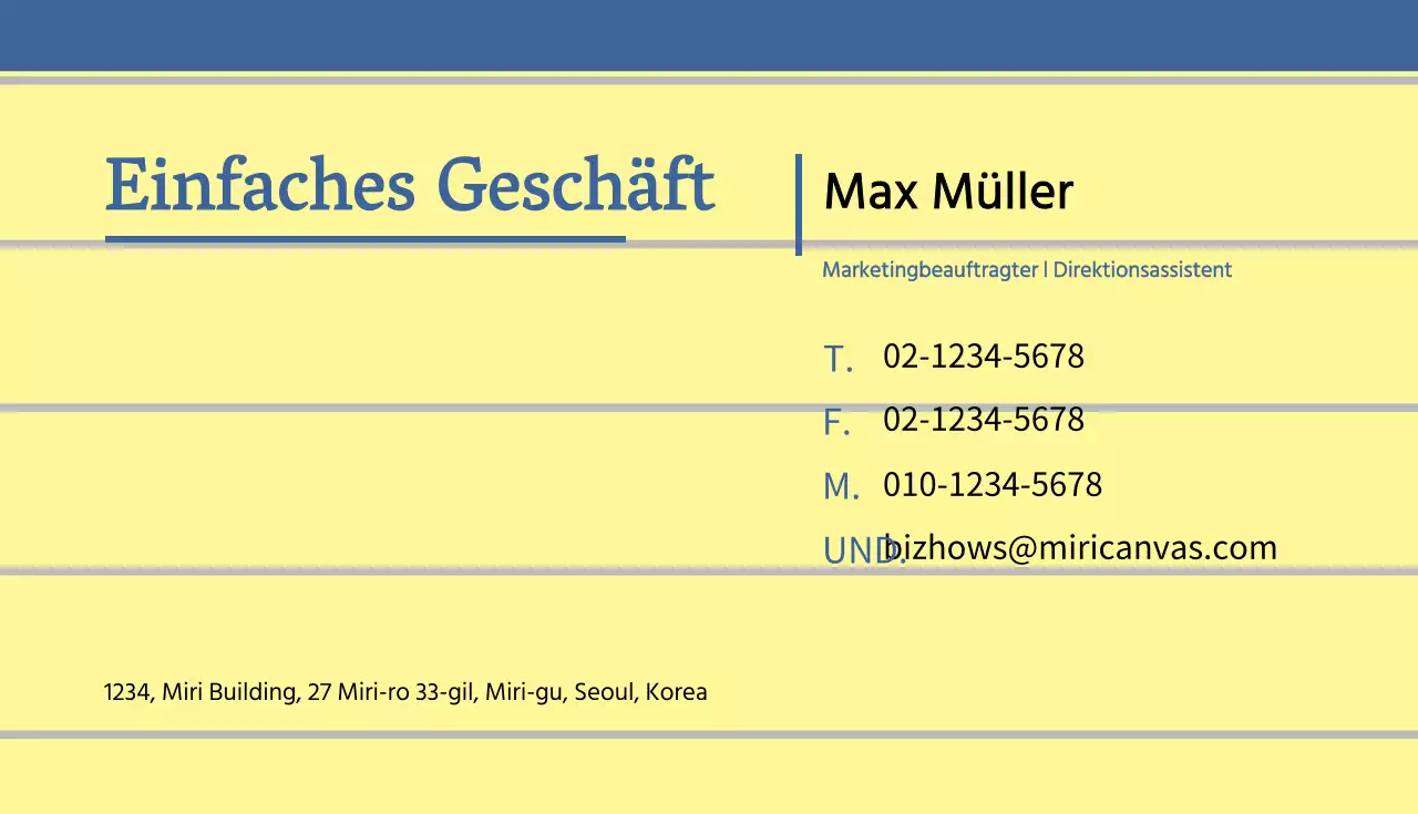 Anmerkungen Business