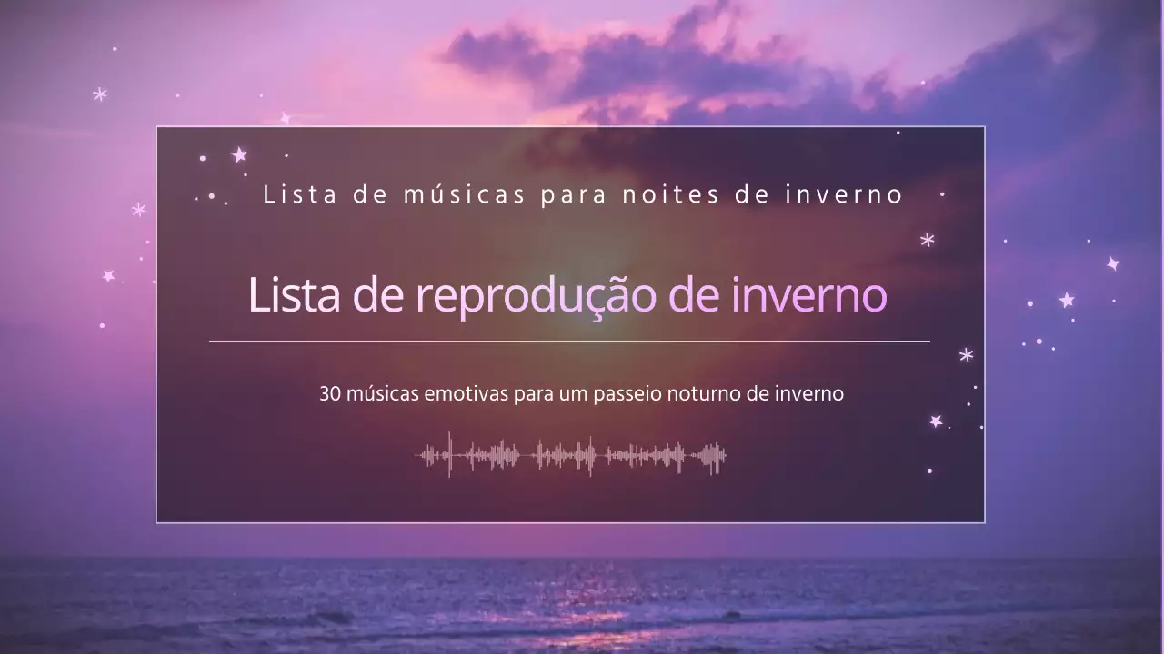 Imagem em miniatura de Purple Winter Night Music
