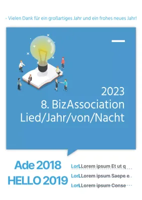 Poster für die Klausurtagung der Vereinigung