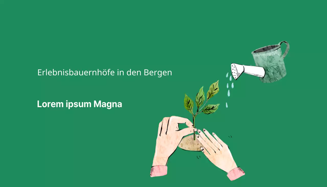 Niedliche Bauernhof-Visitenkarte