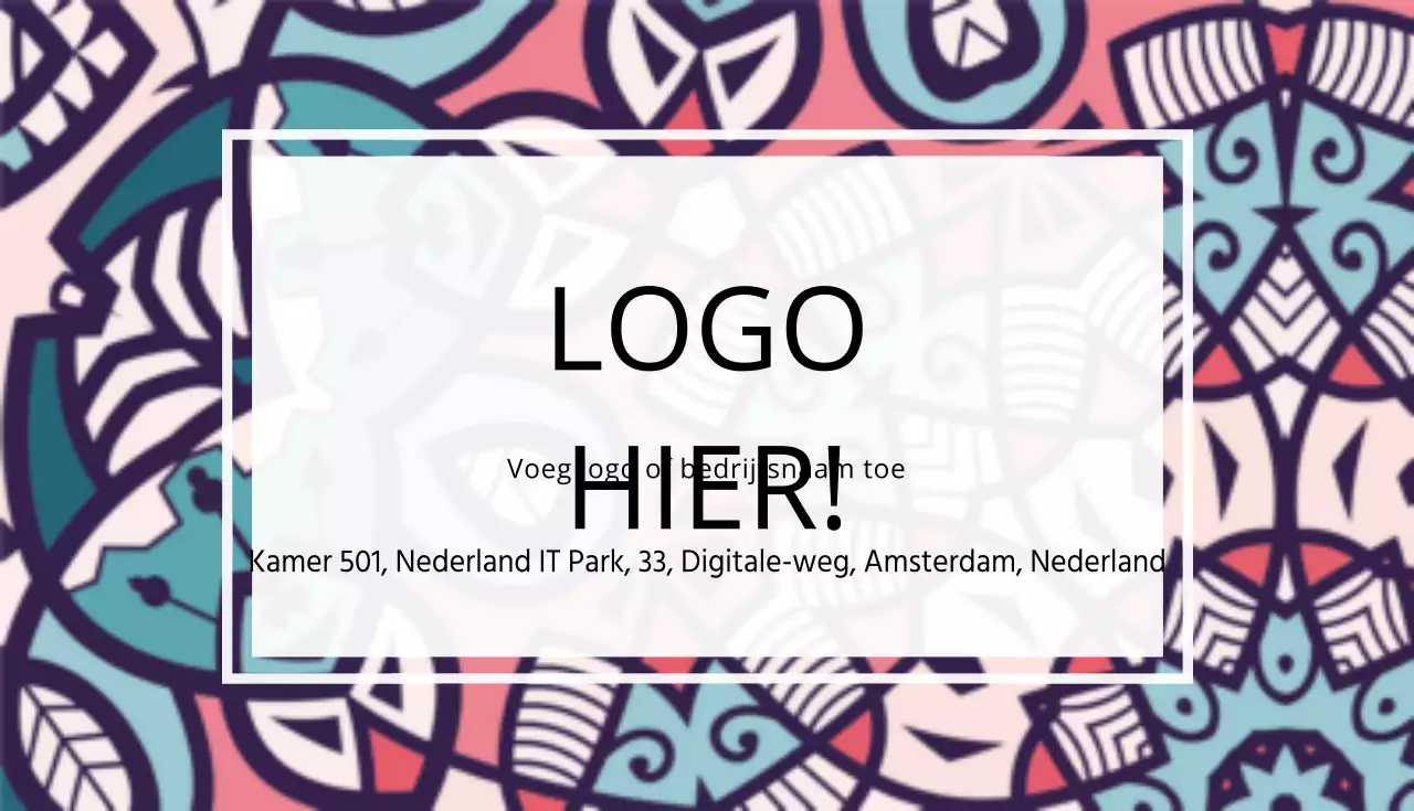 Promotionele visitekaartjes