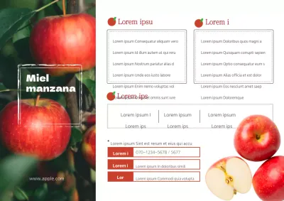 Manzanas endulzadas con miel