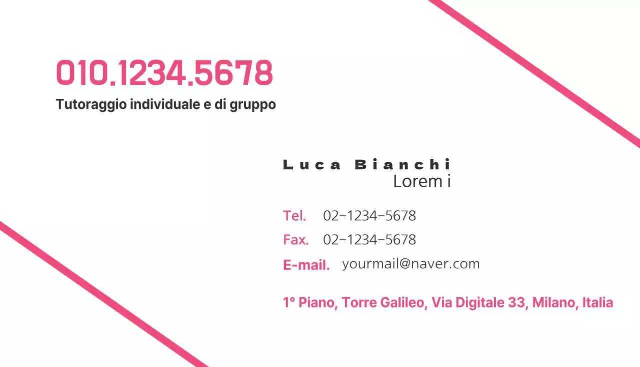 Ripetizioni di matematica