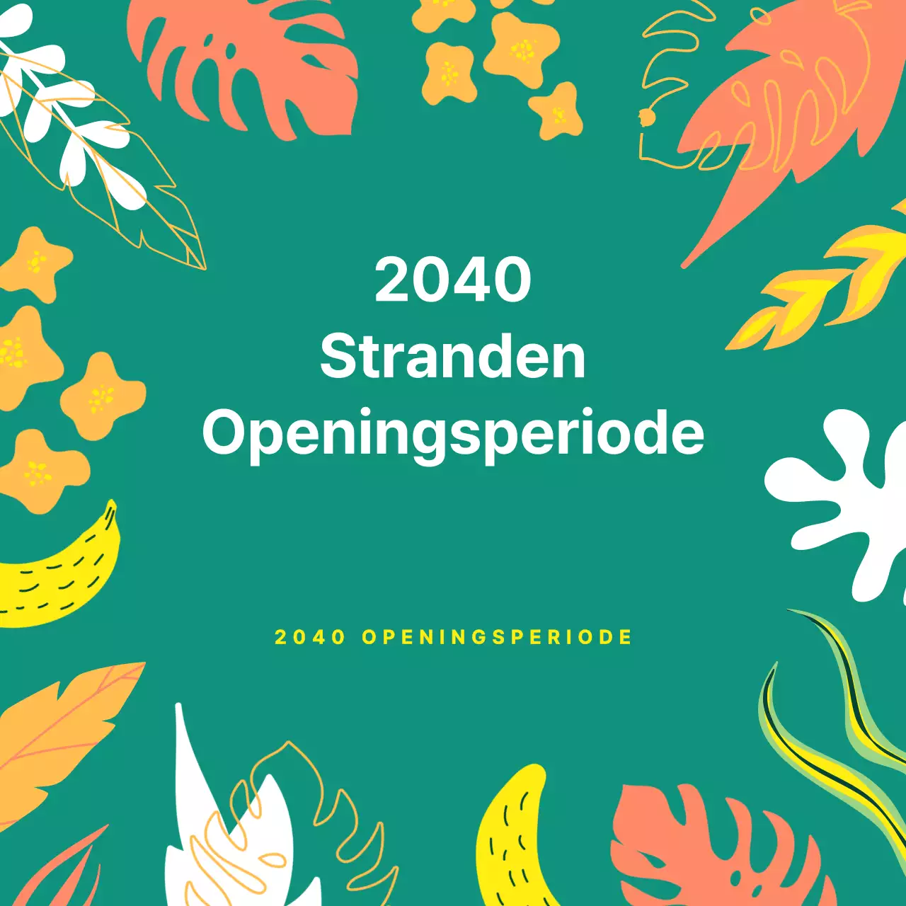 Openingstijden strand
