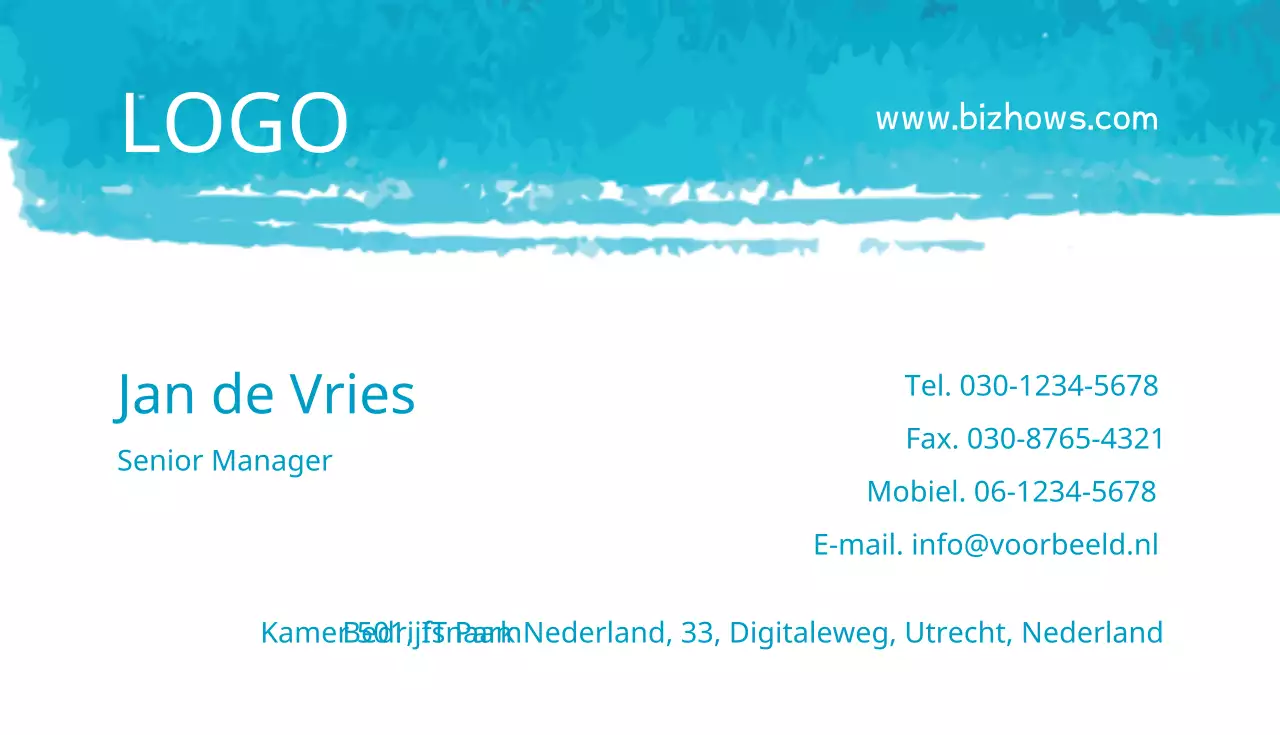 Zakelijke visitekaartjes