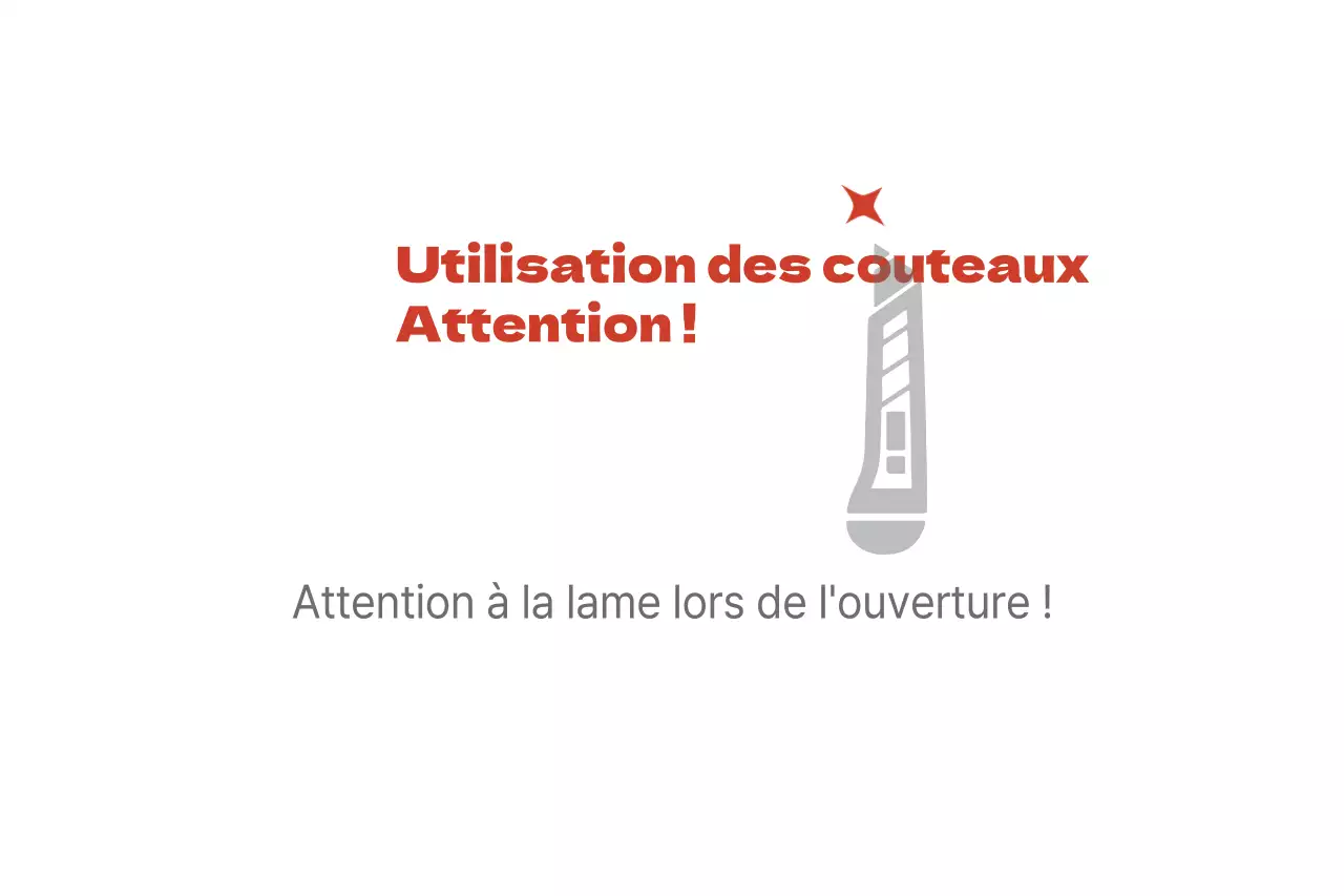 Attention aux couteaux