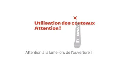 Attention aux couteaux