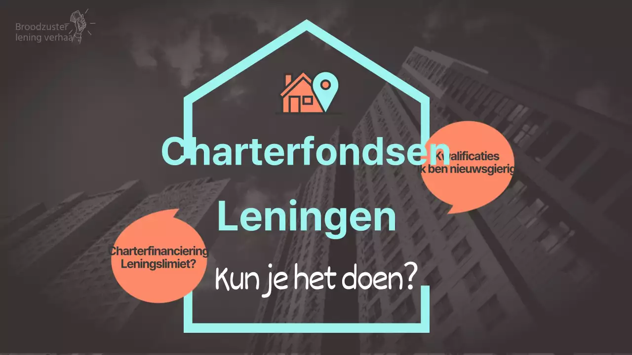 Eenvoudige YouTube-miniatuurafbeelding met een donkere, verzadigde illustratie van een huis met een appartement op de achtergrond en een oranje tekstballon