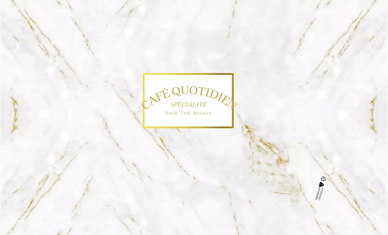 Motif marbré pour gobelets en papier