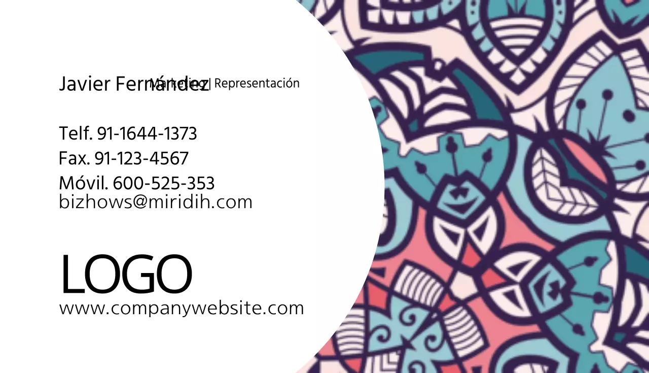 Tarjetas de visita promocionales