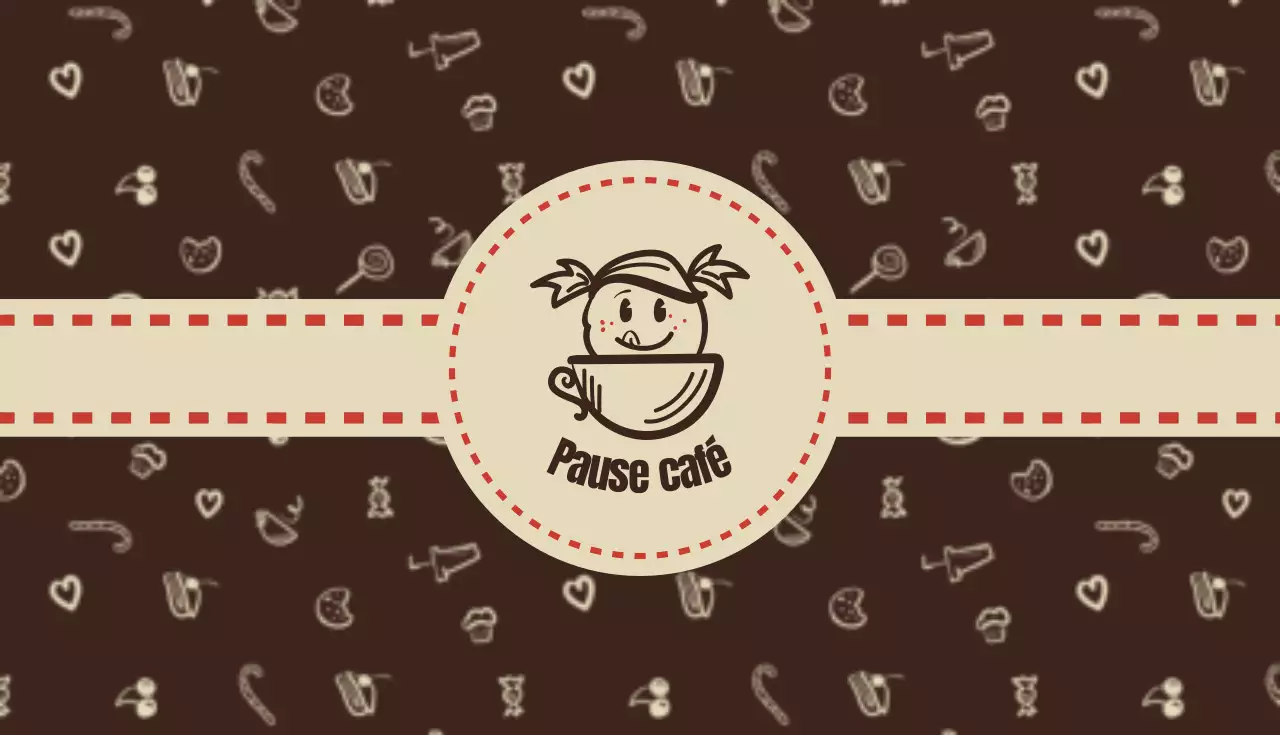 Cartes de visite de cafés