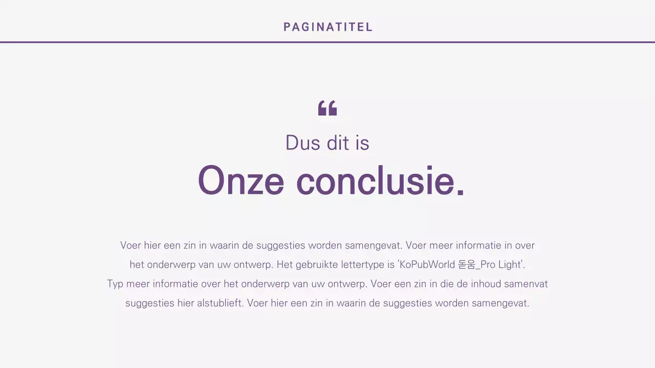 Schonere presentaties