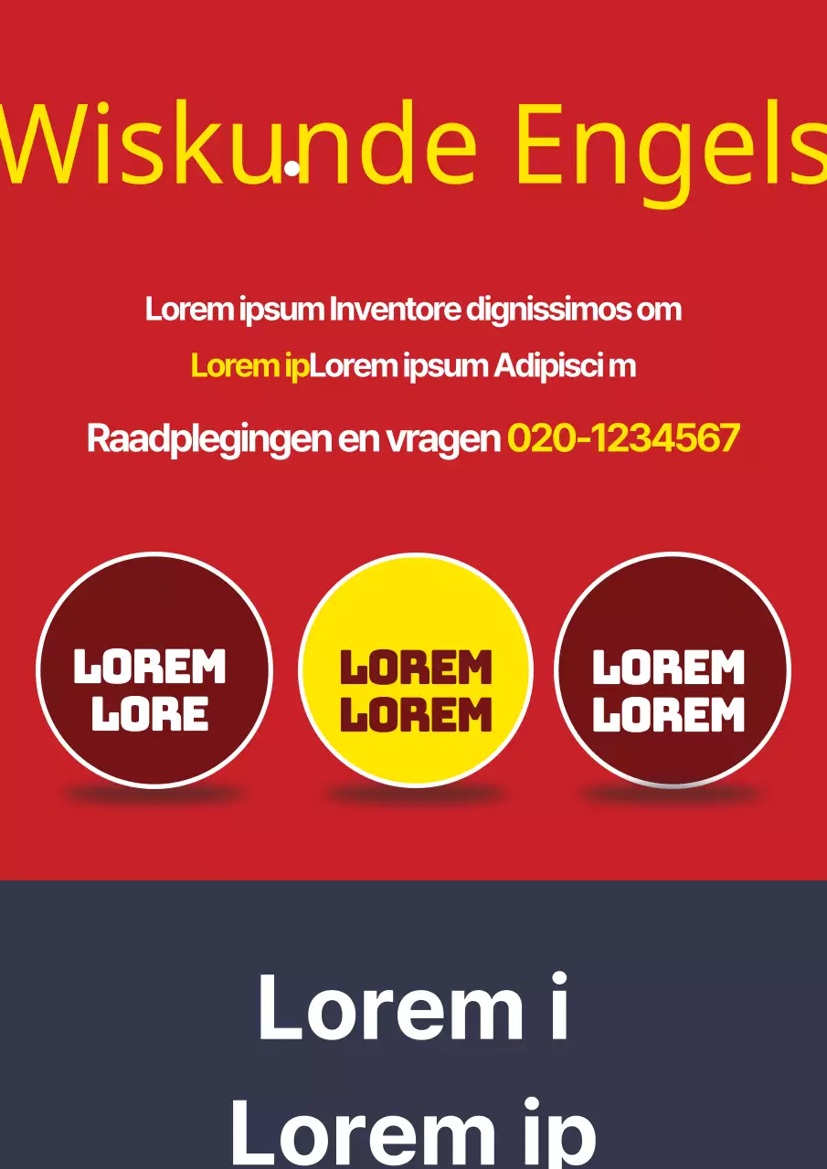 Wiskunde Engels Taalschool