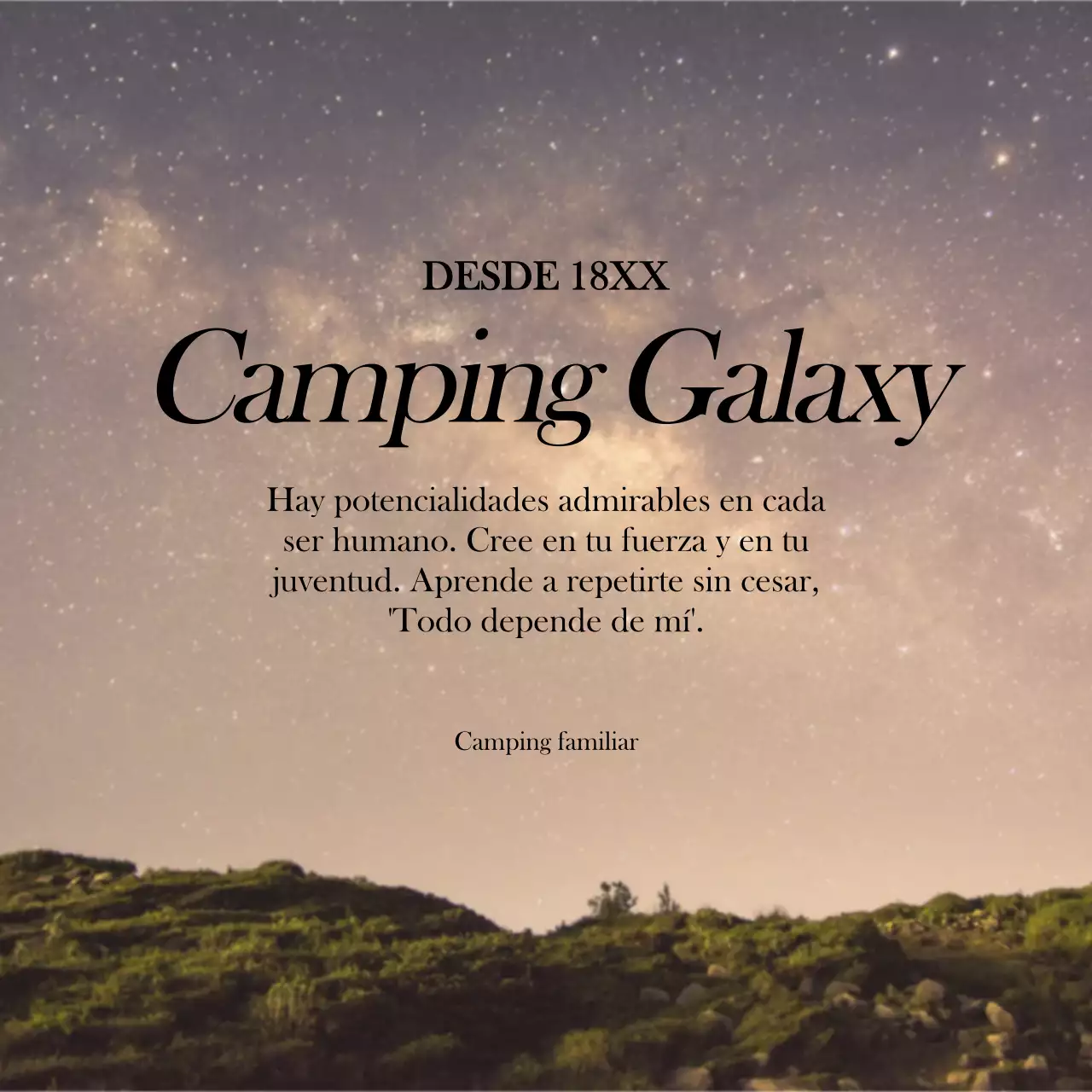 Camping Galaxy