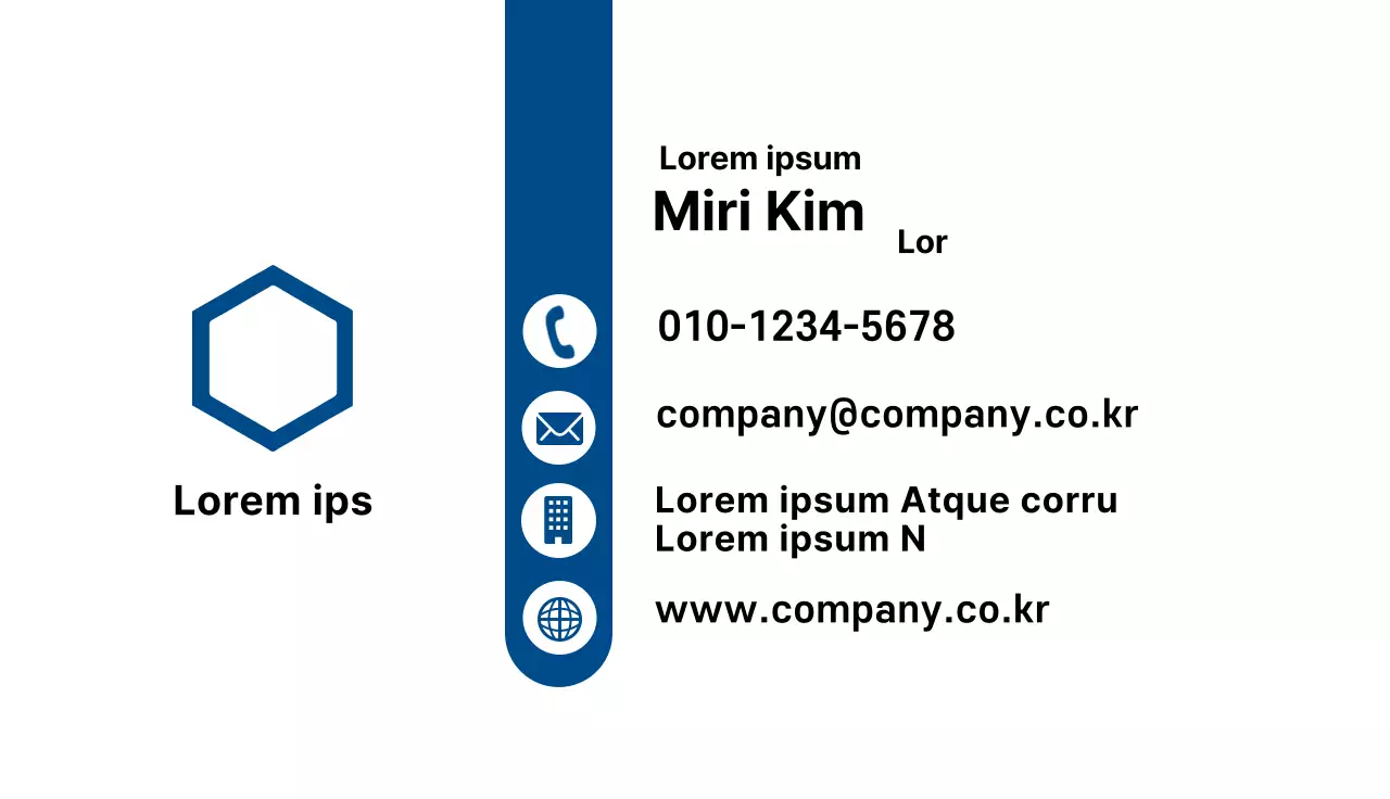 Blaue Illustration sauberes Geschäft