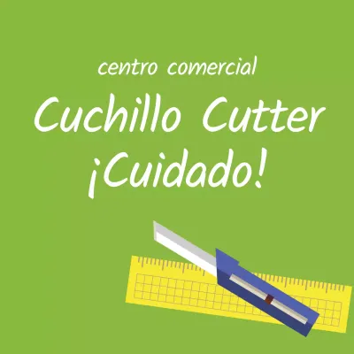 Precaución con los cubiertos