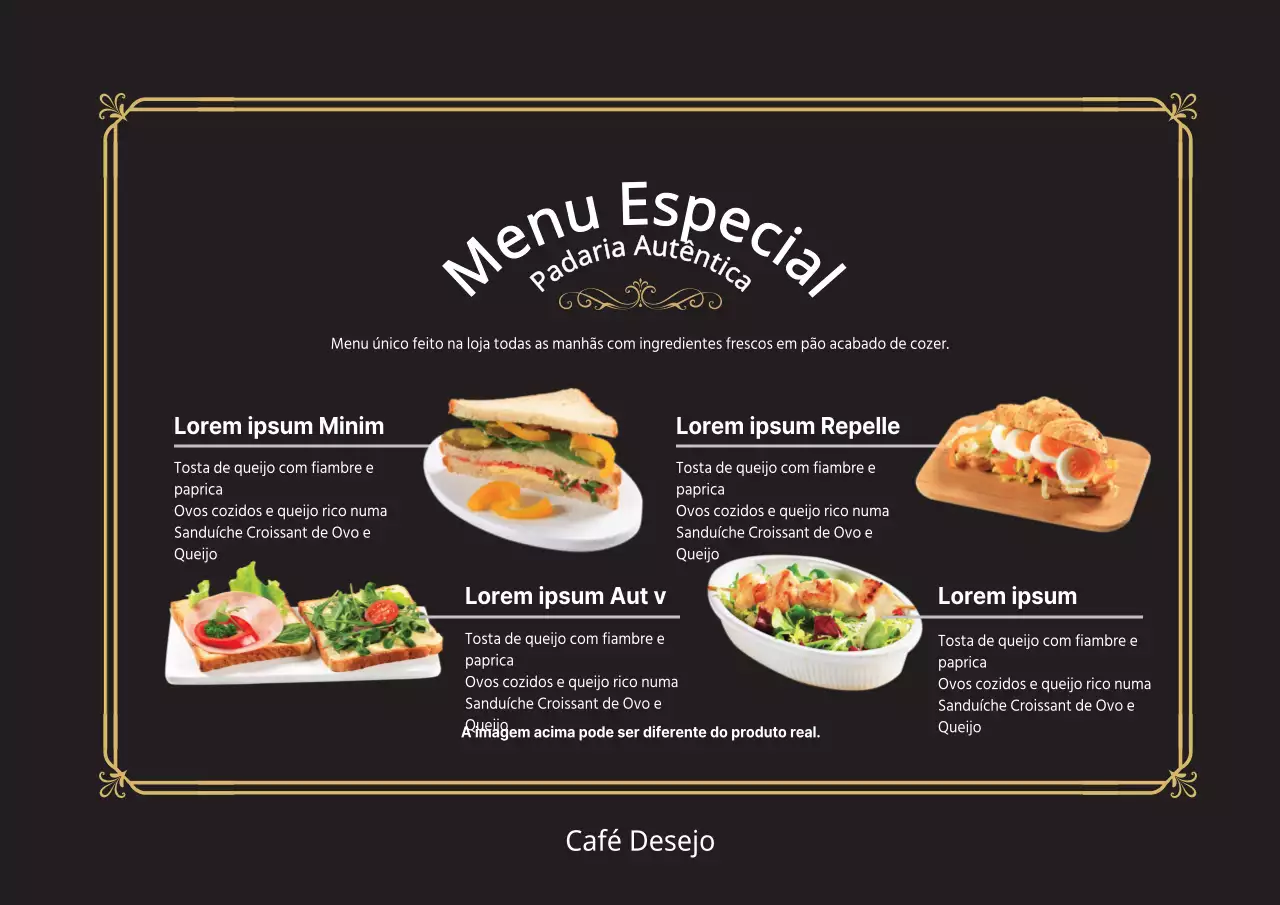 Menu social