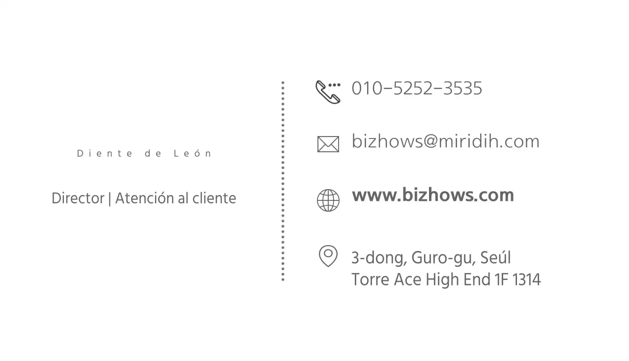 Tarjetas de visita de empresa