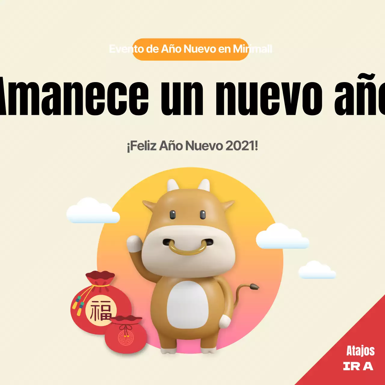 Eventos amarillos de Año Nuevo 2021