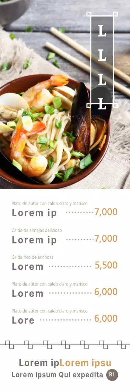 Almuerzos especiales