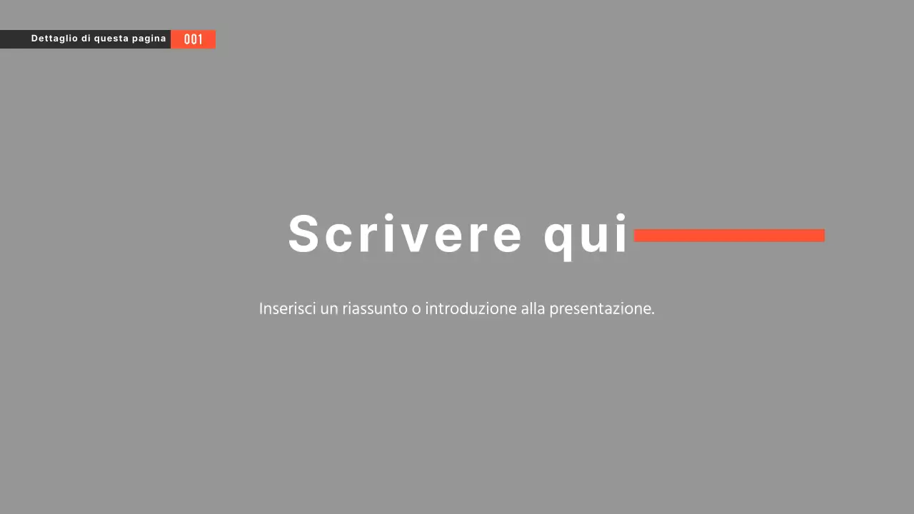 Presentazioni in bianco e nero