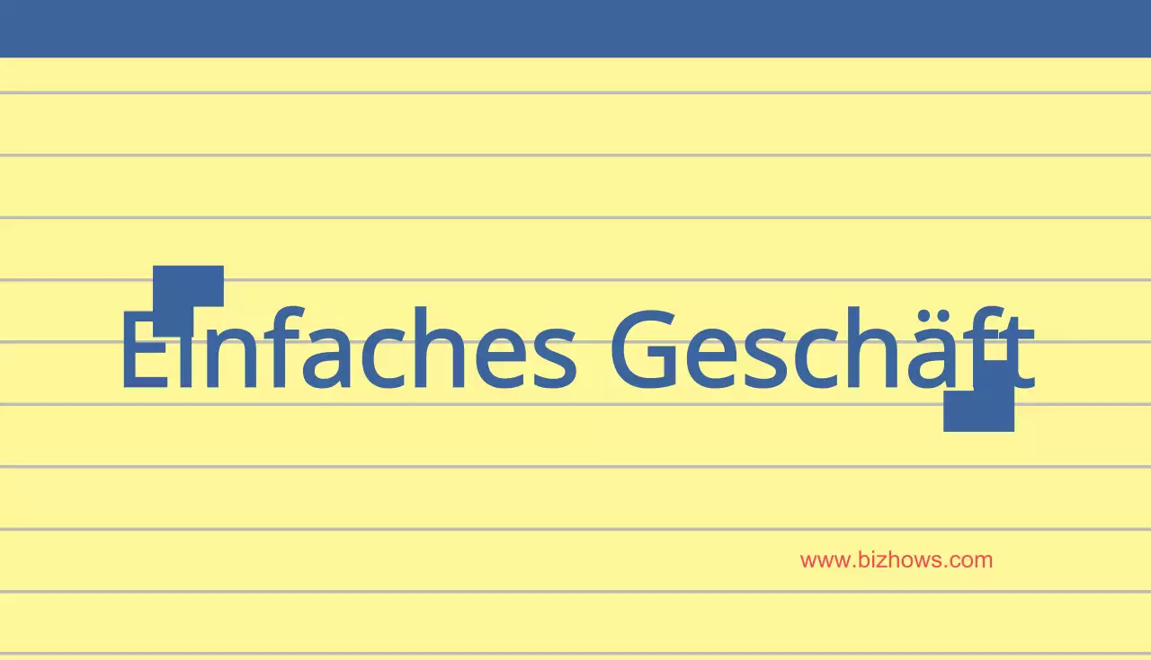 Anmerkungen Business