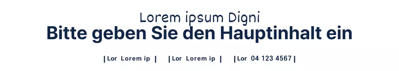 Text, abschließender Ausdruck