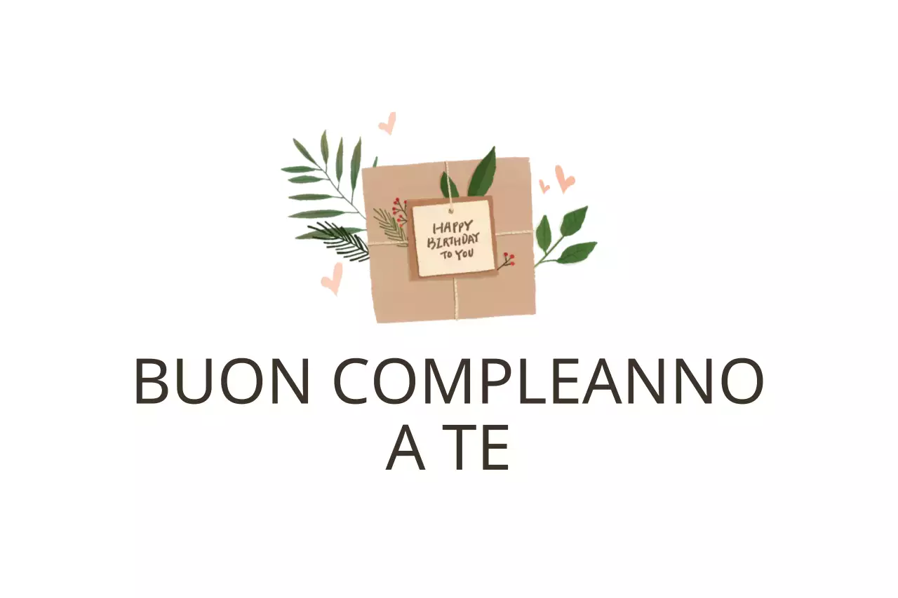Buon compleanno