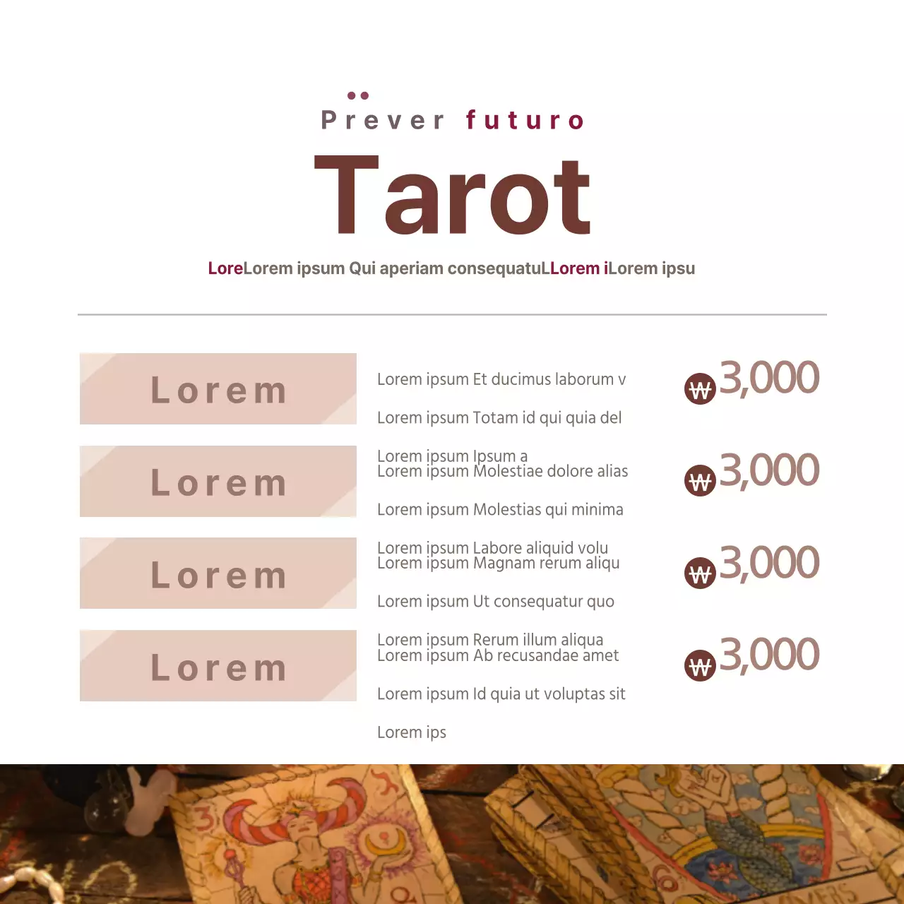 Histórias de Tarot