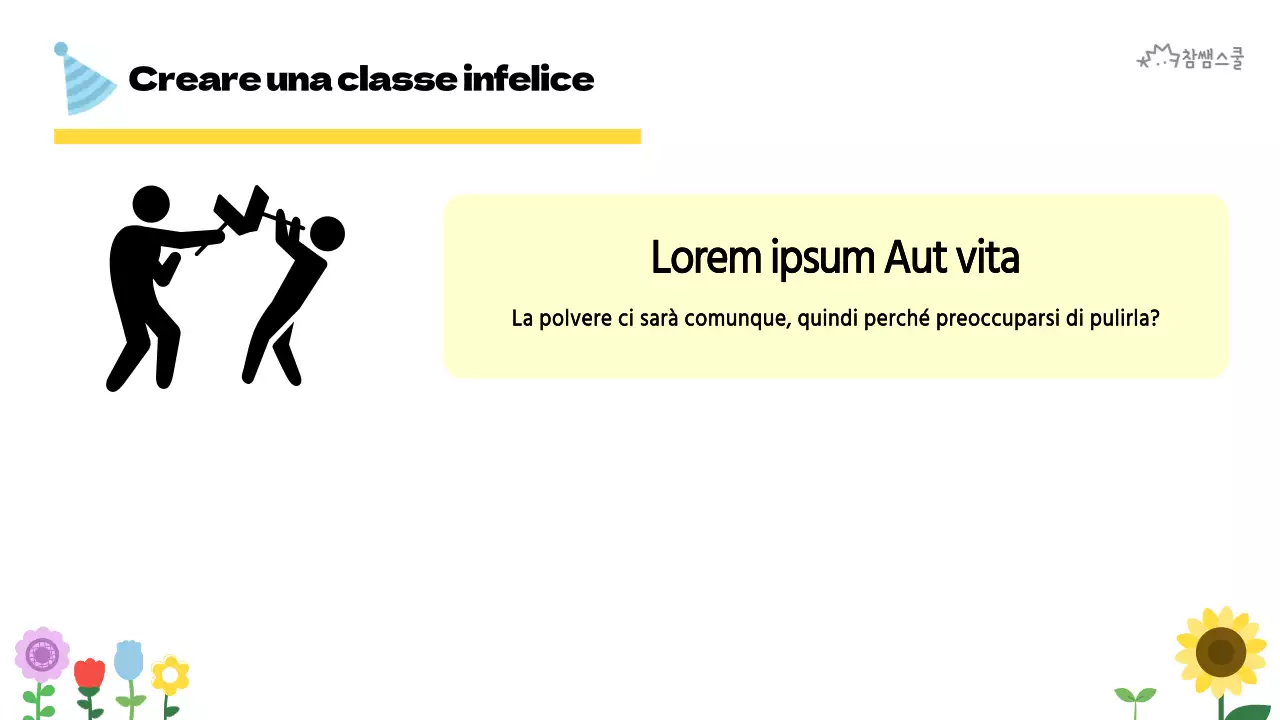 Creare una classe felice per l'istruzione elementare