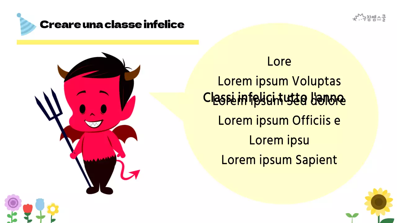 Creare una classe felice per l'istruzione elementare