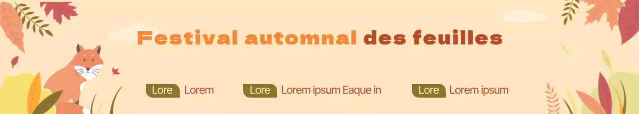 Marché aux puces d'automne_Bannière de rue