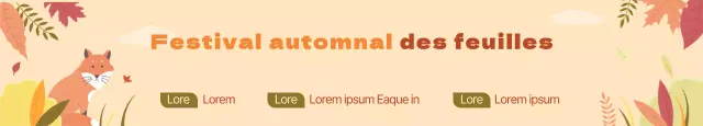 Marché aux puces d'automne_Bannière de rue