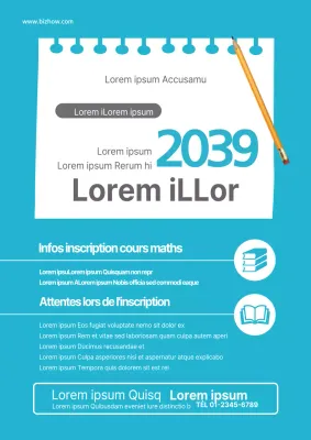 Salle de classe de mathématiques