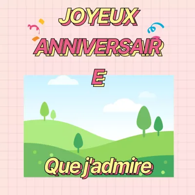 Anniversaire_Bannière carrée