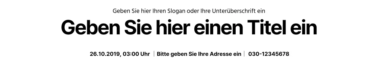 EinfacherText_SeitwärtsBanner