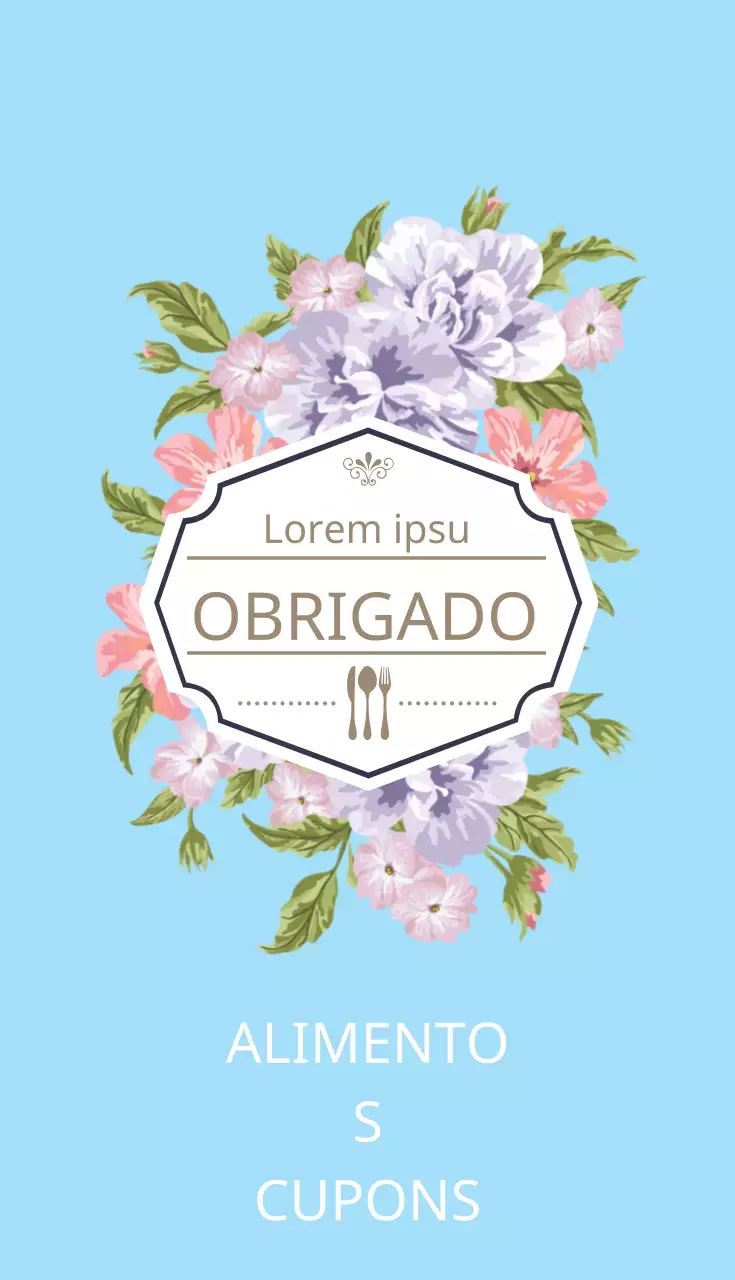 CUPÃO DE ALIMENTAÇÃO