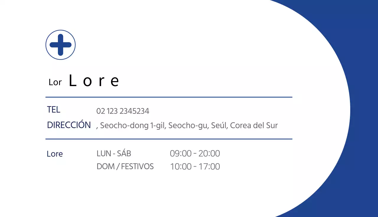 Azul blanco limpio ilustración farmacia