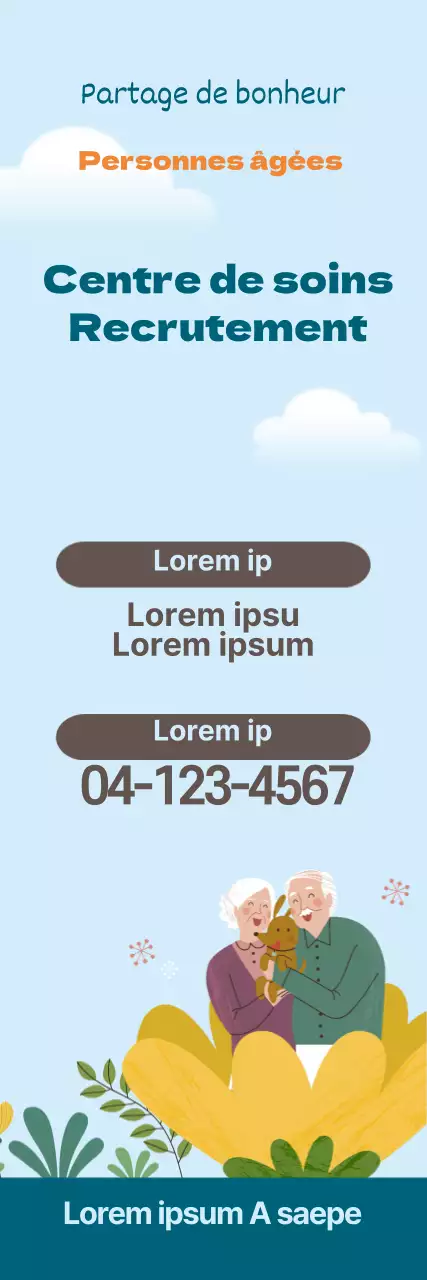 Centre de soins pour personnes âgées_bannière verticale