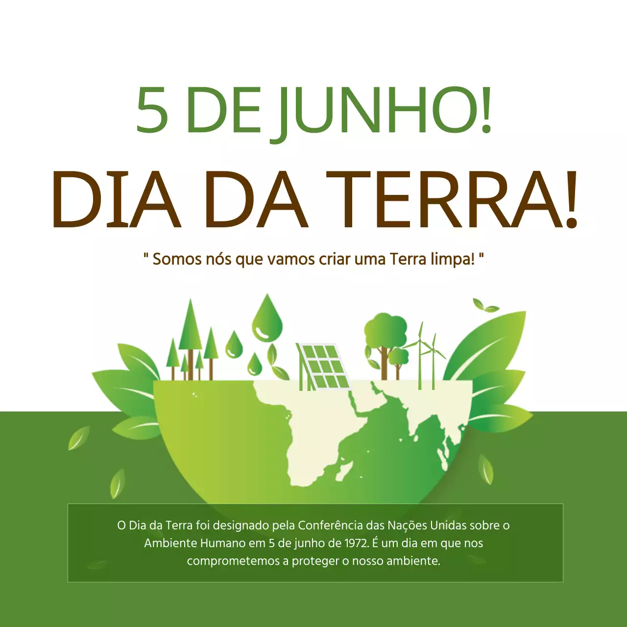 Um guia amarelo e verde para o Dia da Terra
