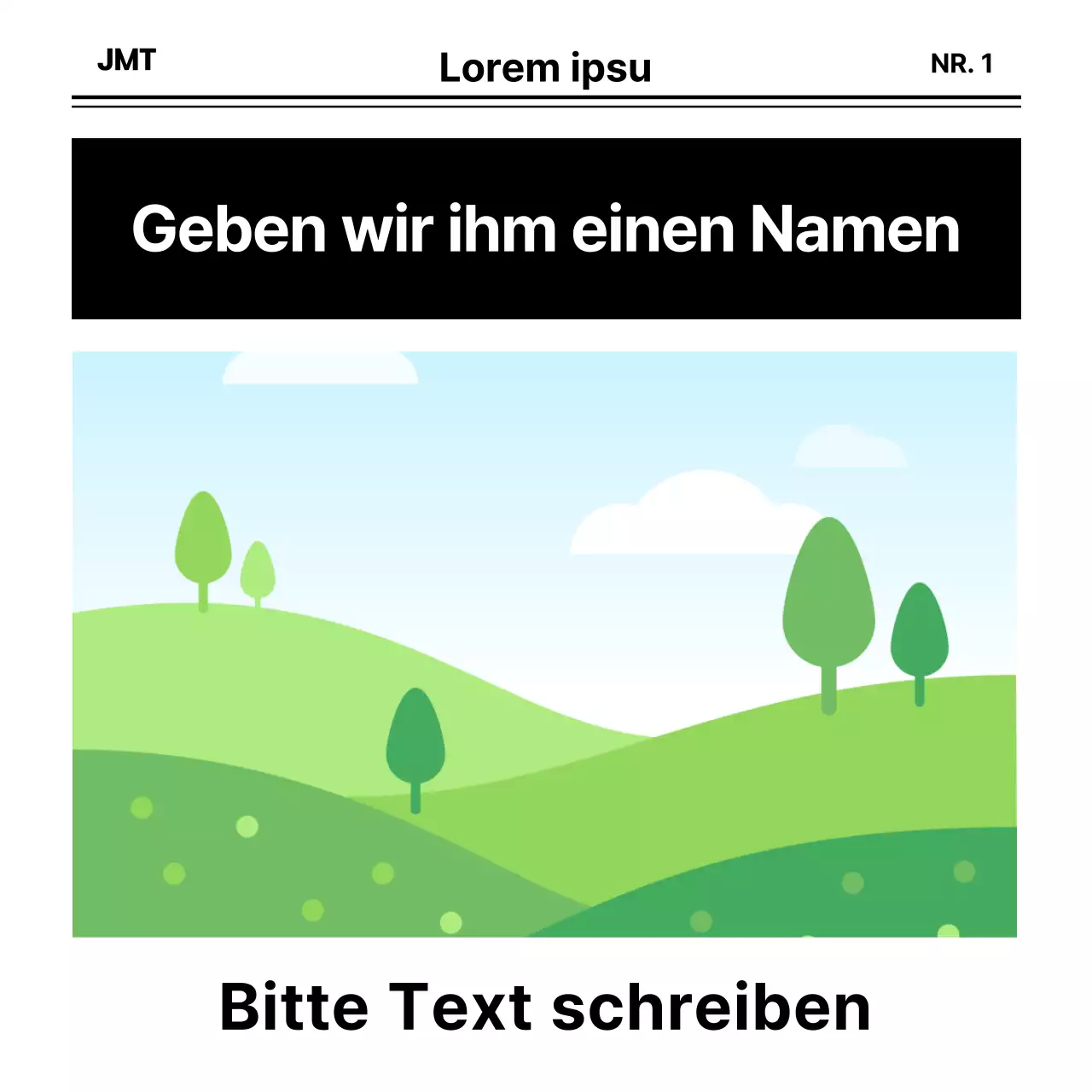 Zeitungs-Mockup_Quadratisches Banner