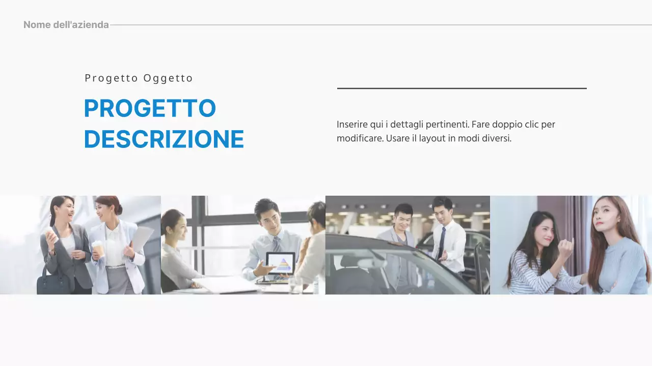 Presentazioni per il reporting