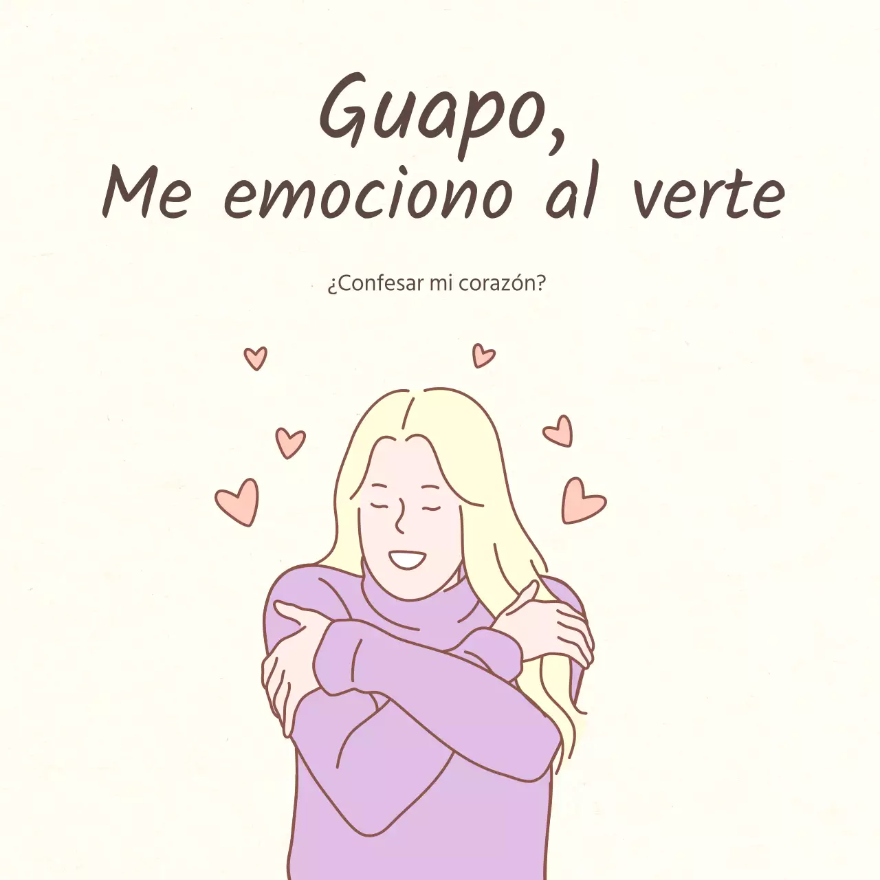 Papel textura tema niña en color beige