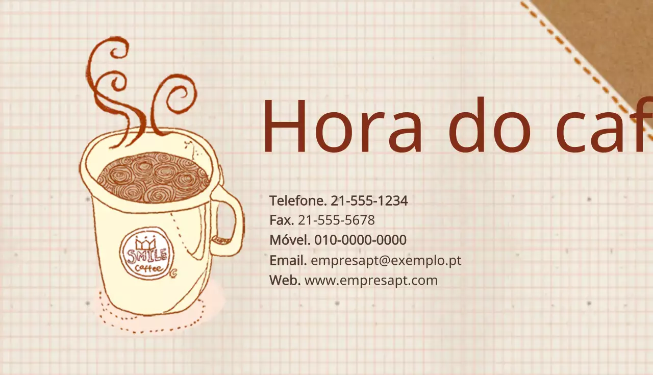 Pausas para café