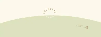 Geel Groen Rond Belettering