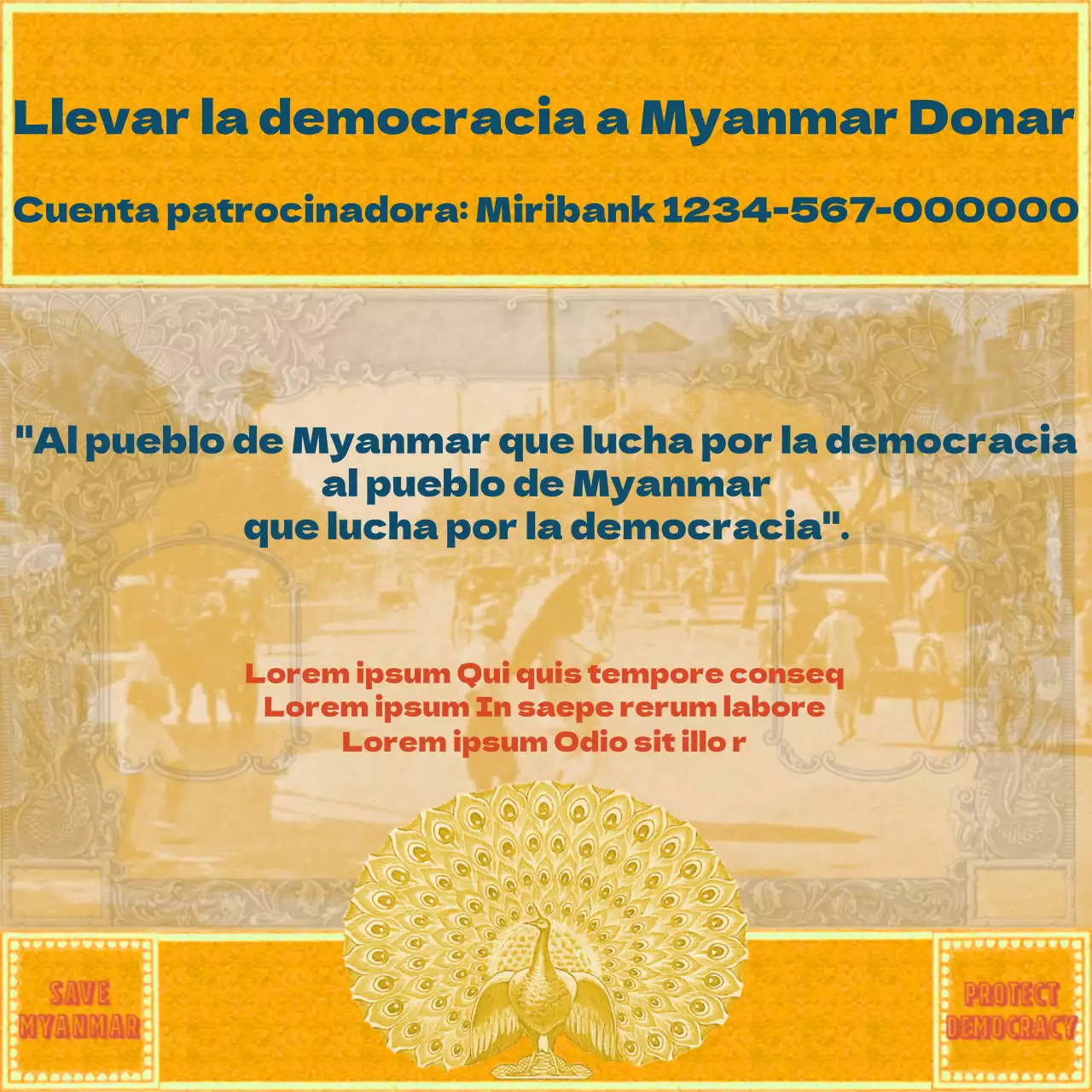 Noticias sobre la tarjeta Myanmar