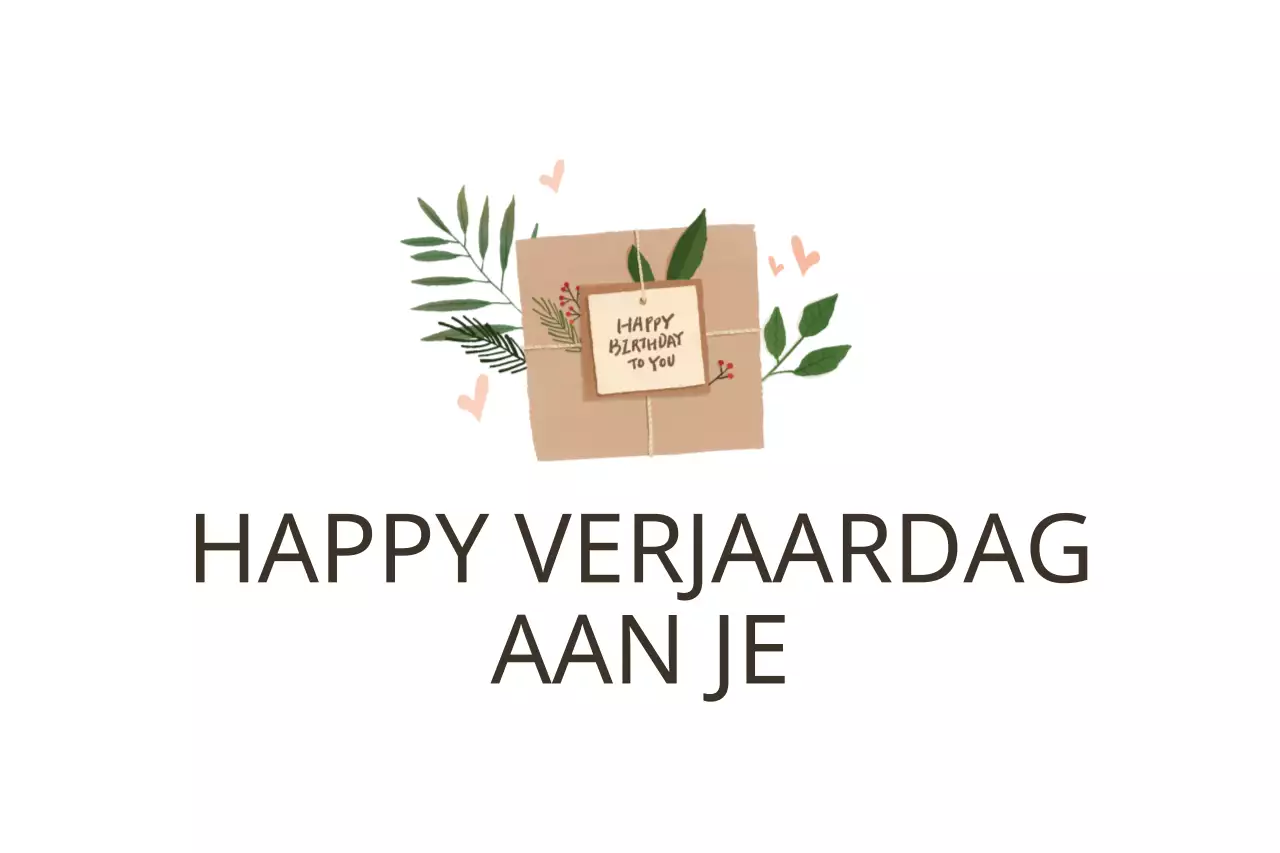 Gelukkige Verjaardag